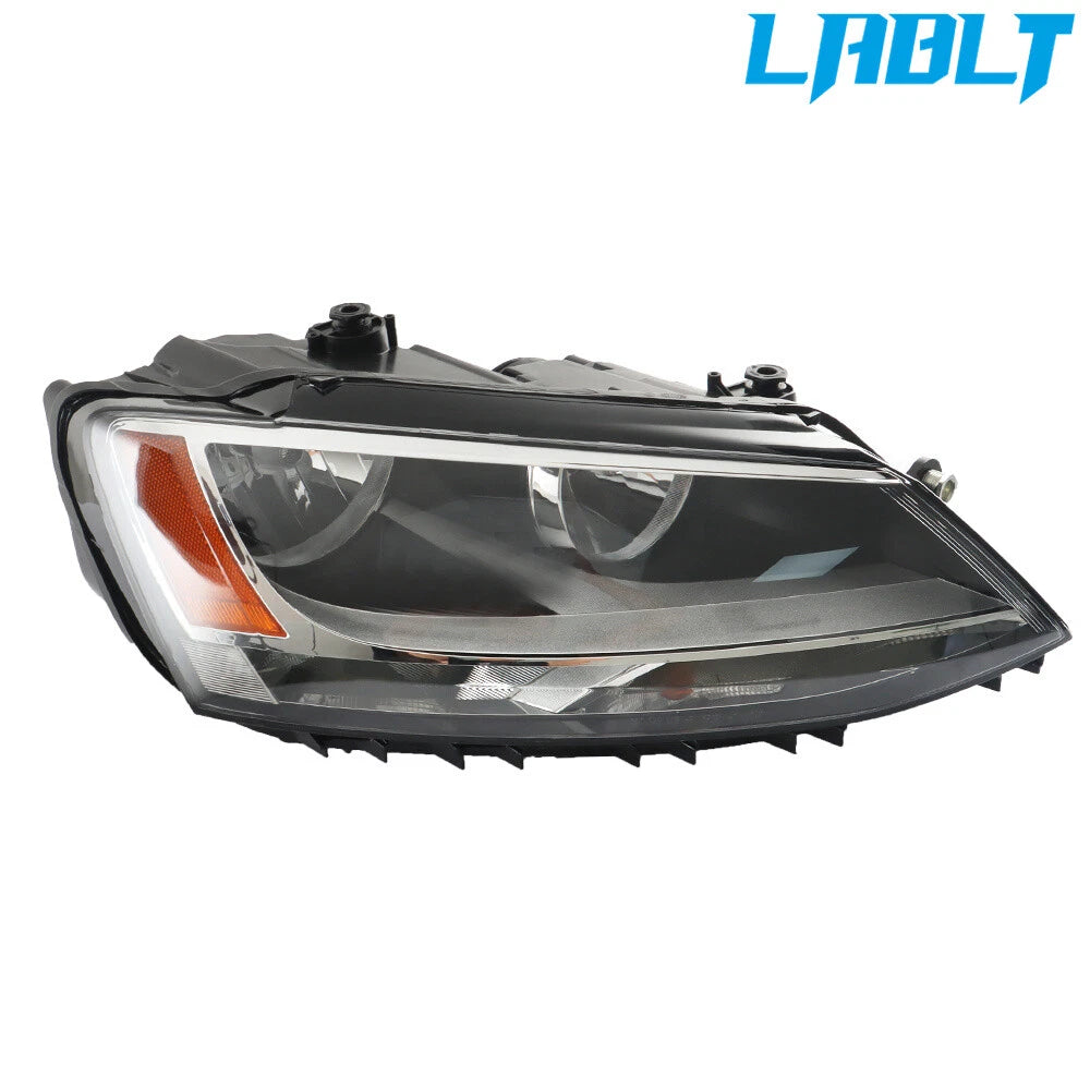 Passenger Side Headlight Halogen for Volkswagen Jetta (2011–2018)