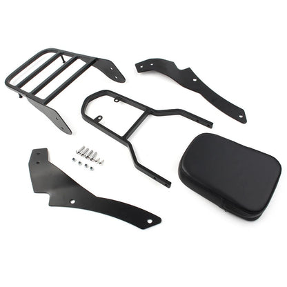 Backrest Bar Luggage Rack for Yamaha Dragstar V-Star 650 400 (1996–2011)