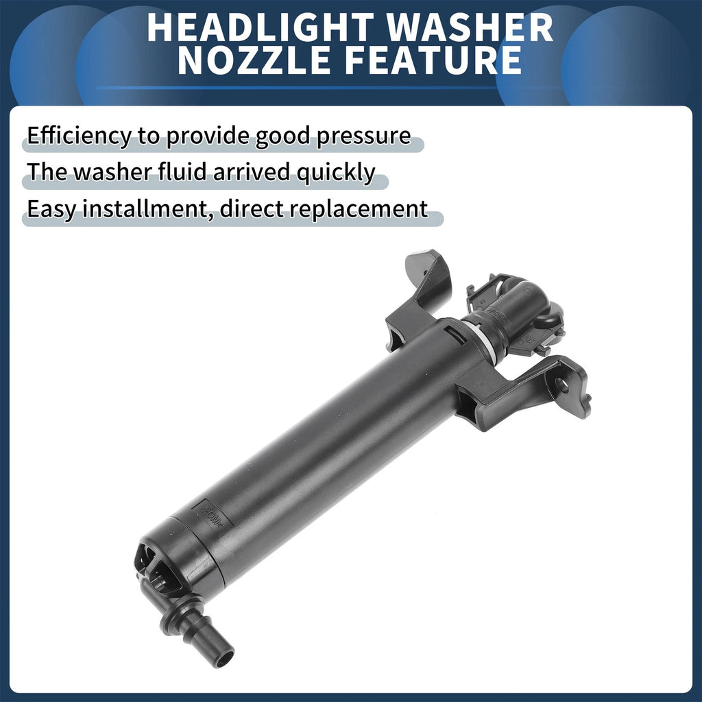 Front Passenger Side Headlight Washer Nozzle for Audi A3 (2013–2016) No. 8V0955102A