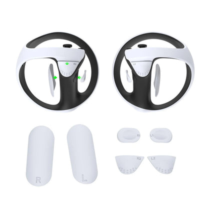 Set of 2 Non-Slip Silicone Grip Button Covers for PS VR2
