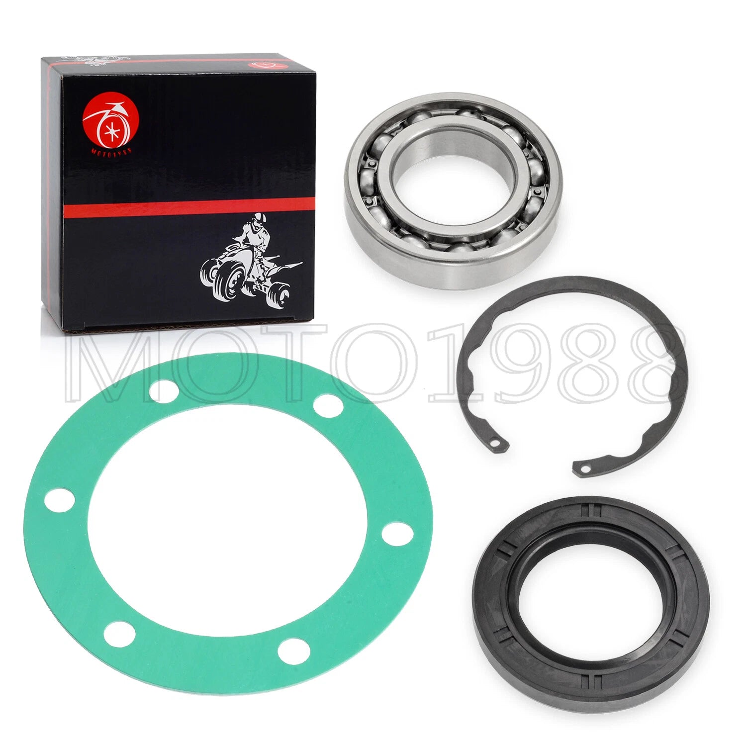 Rear Axle Bearing Seal Gasket for Kawasaki Mule 2510 2520 4000 4010 (1998–2009) 92045-1208