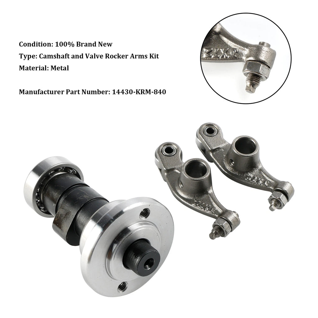 Camshaft Rocker Arm 14430-KRM-840 for Honda SL230 XR230 CRF230F (1997–2008)