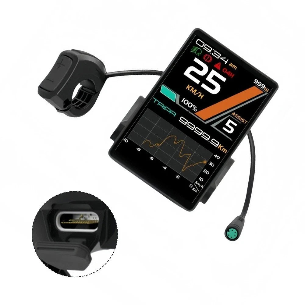 Color Display Speedometer for