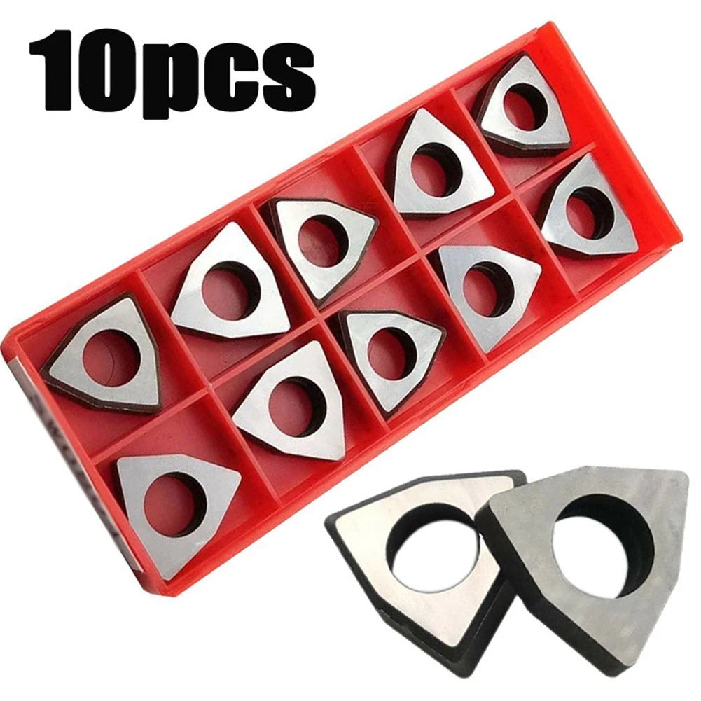 10Pcs Carbide Shim for WNMG0804 Insert Turning Tool Holder