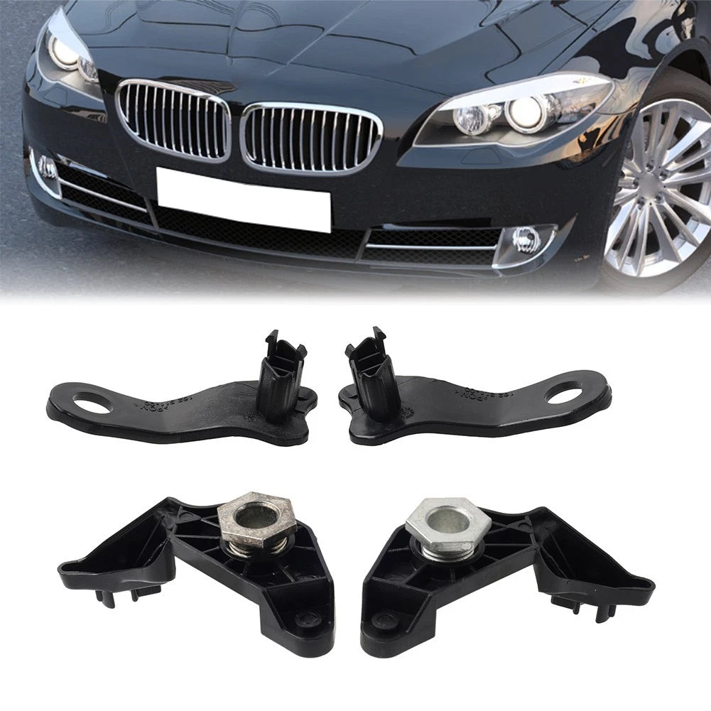 4X Headlight Bracket Repair Kit for BMW E60 E61 (2006–2010)