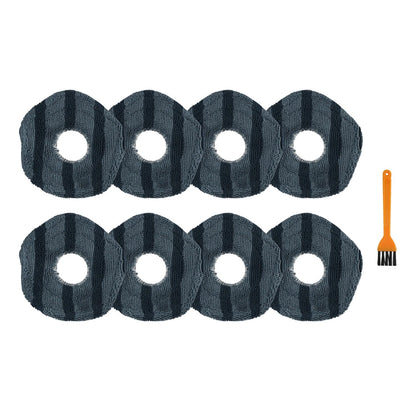 Set of 4 Microfiber Mop Pads for eufy X10 Pro, Omni X9 Pro Vacuums