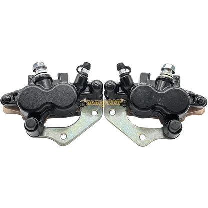 Front Brake Calipers & Pads for Kawasaki KFX700, Brute Force 650, Prairie 650, 700