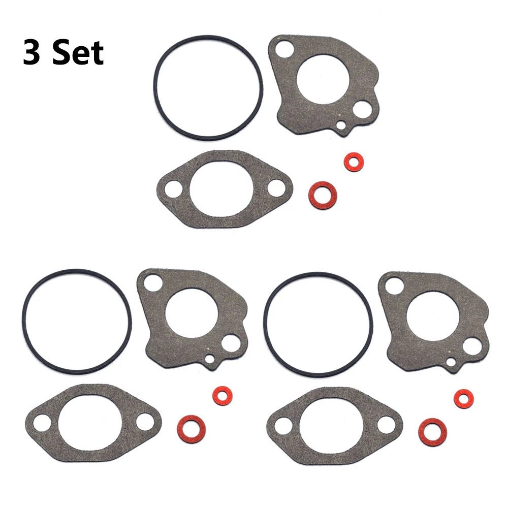 Set of 3 Carburetor Gasket Repair Parts for Subaru Robin EX13 EX130 EX17 EX30