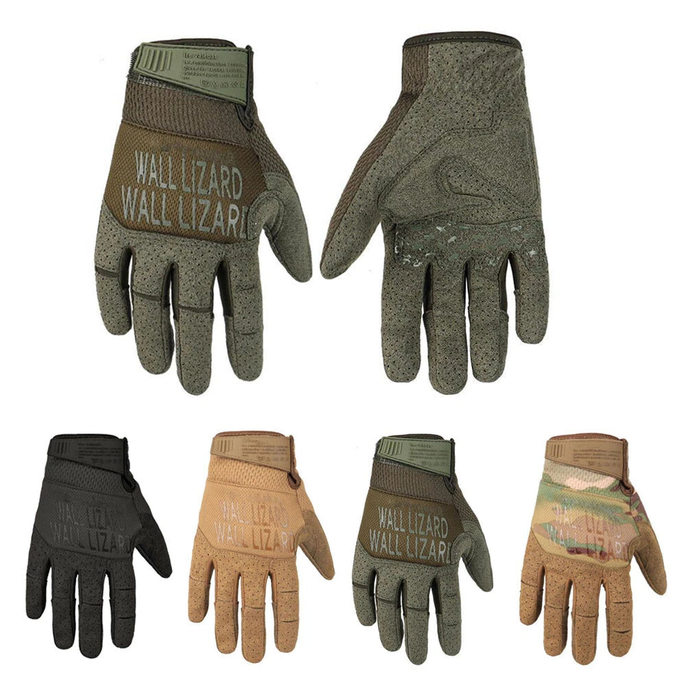 Tactical Motorcycle Gloves for Outdoor Sport Riding - Touchscreen, Anti-slip