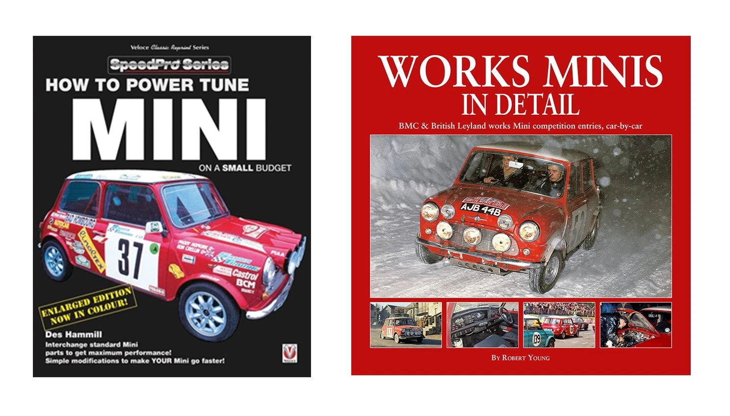 2X Power Tune Books for Mini Cooper (1960–2000)