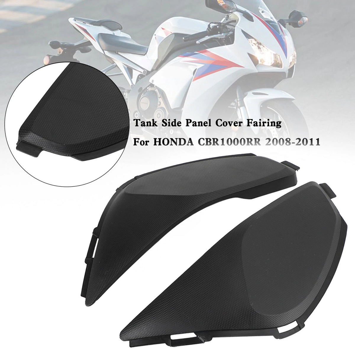 Gas Tank Side Trim Cover Panel for Honda CBR1000RR (2008–2011) T9