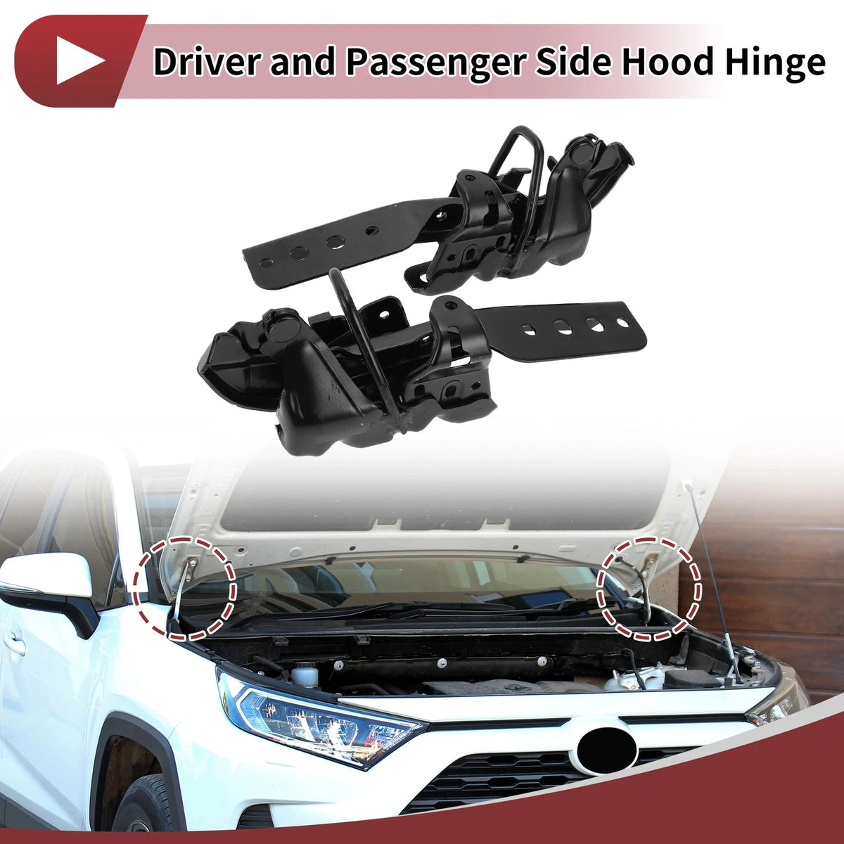 Hood Hinges for Honda Civic (2022–2023) 1 Pair