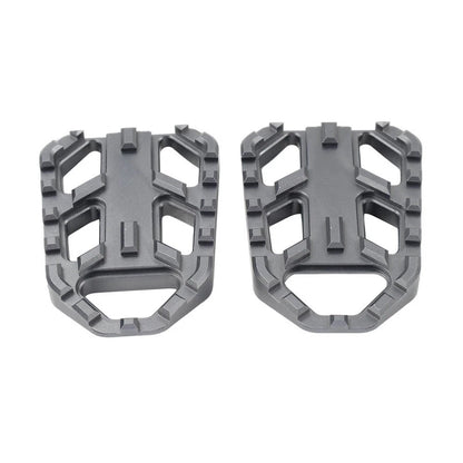 Grey Wide Foot Peg Adapter for Suzuki DL650 DL1000 XT VStrom (2006–2023)