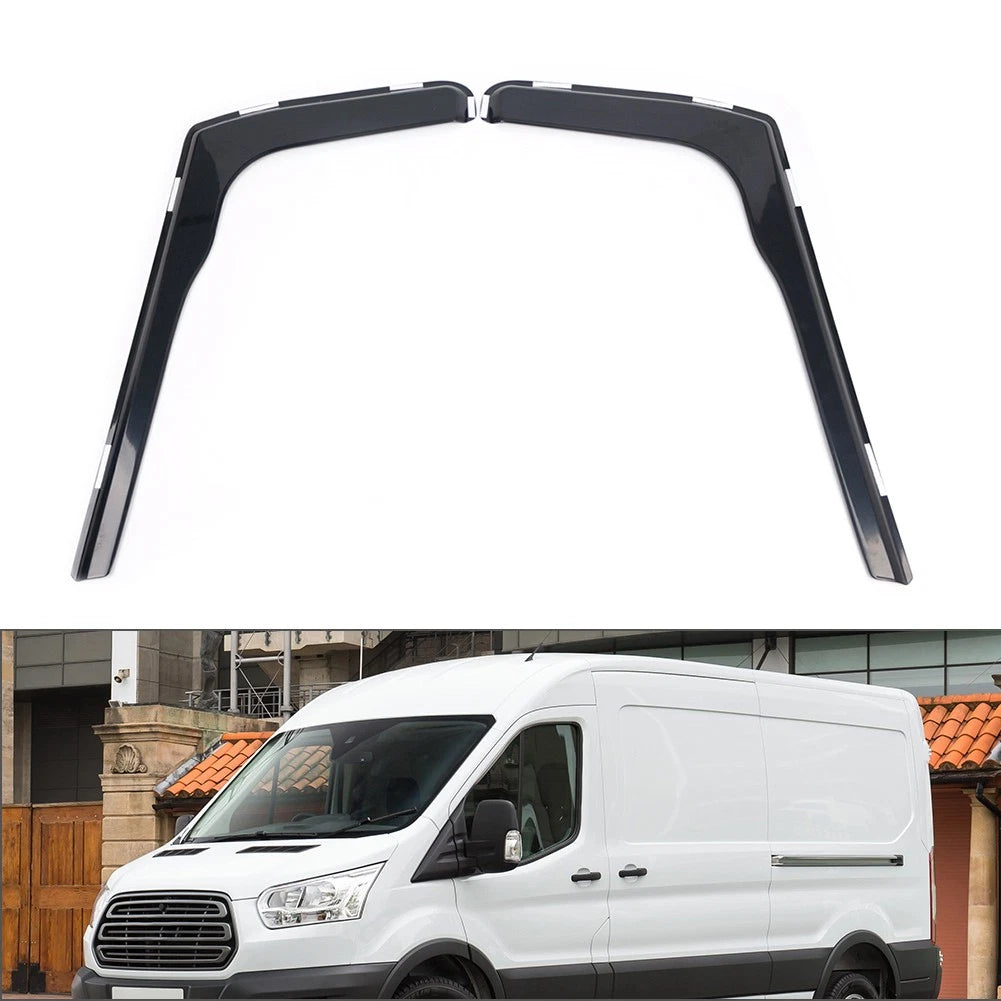 Window Visor Rain Shield Wind Deflector for Ford Transit (2013–2023)