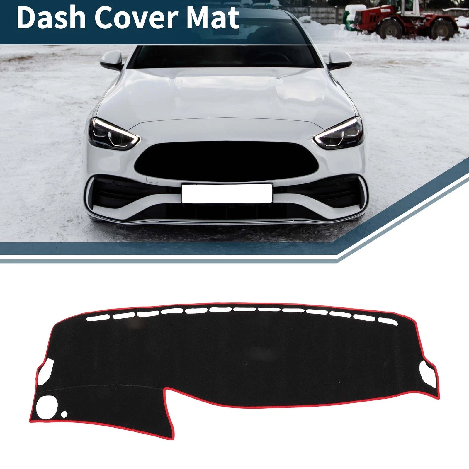 Dashboard Dash Cover Mat for Mercedes Benz S Class W222 2014–2020