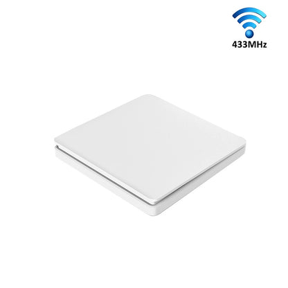 433MHz Wireless Remote Control Kinetic Self-Powered Wall Light Switch