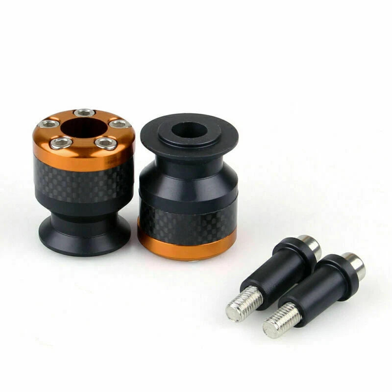 CNC Carbon Fiber 8mm Swingarm Sliders Spools for Honda CBR 250 600 1000 (2011–2023)