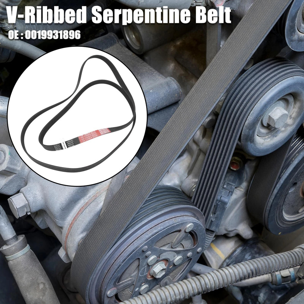 V-Ribbed Serpentine Belt Replacement for Mercedes-Benz C230 (2006–2007)