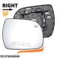 Heated Right Side Mirror Glass Replacement for Toyota Sienna (2011–2019)