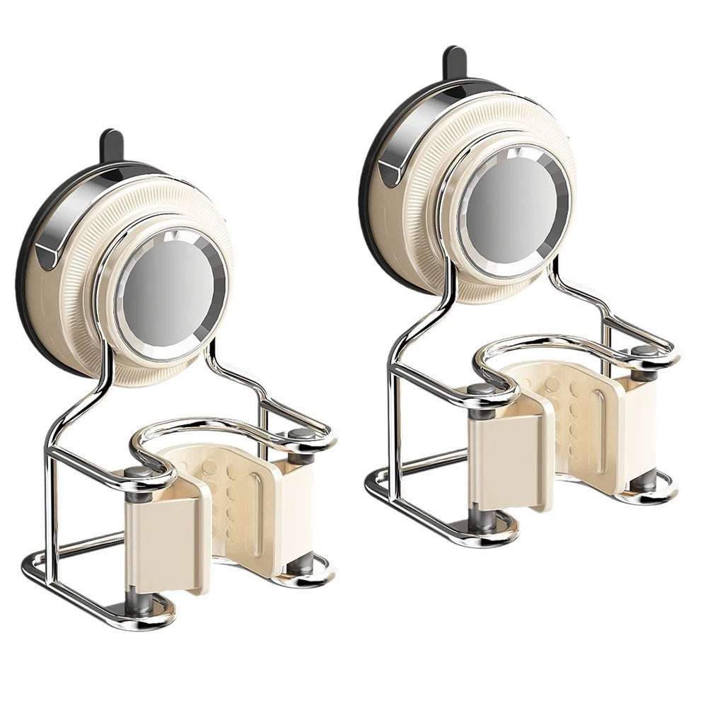 2X Suction Cup Mop Holder for Home Cleaning Tools