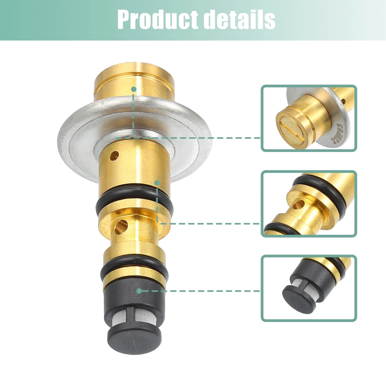AC Compressor Control Solenoid Valves for 7SB16C 6C17 6CA17C