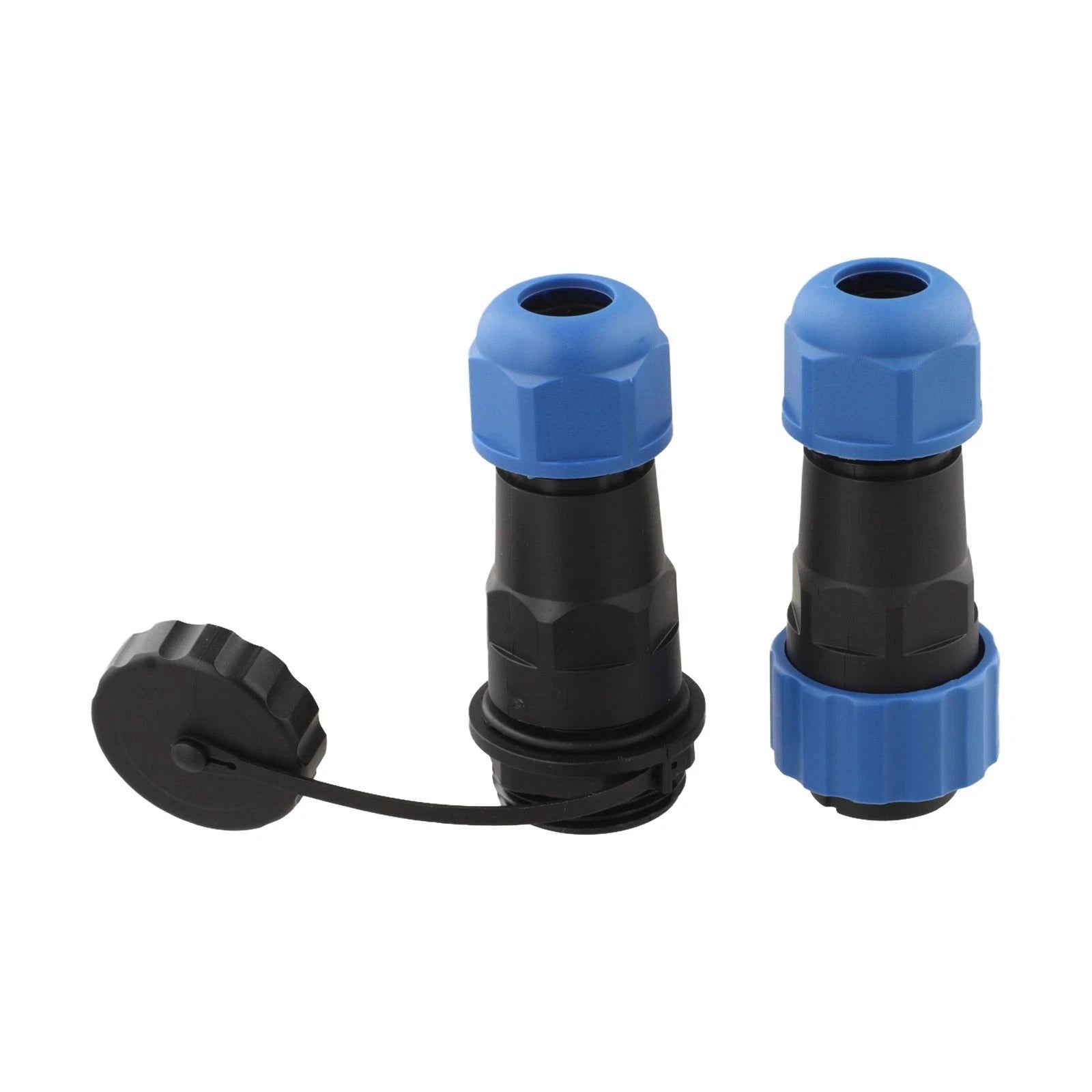 SP20 IP68 Waterproof Aviation Connector 2 to 14 Pin Inline Socket
