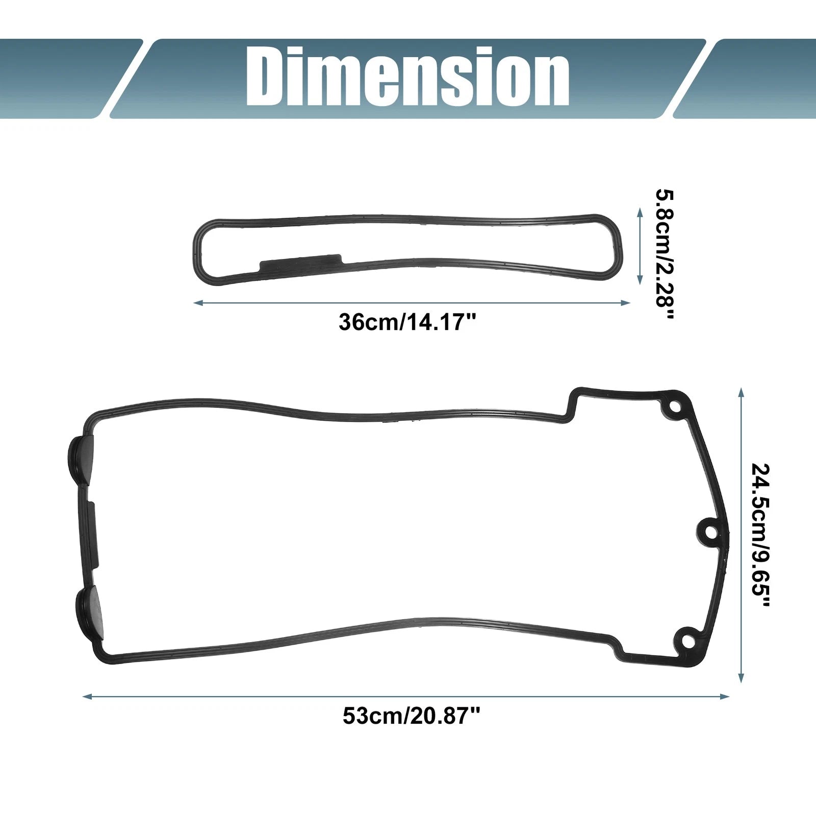 Valve Cover Gasket Set for BMW 740iL (1996–1998)