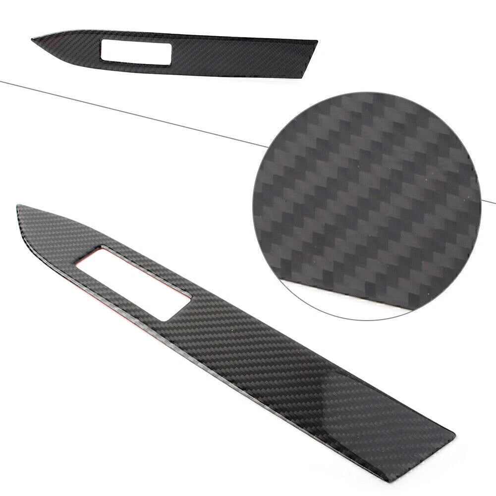 Carbon Fiber Dashboard Cover Trim for Ford Mustang (2015–2019)