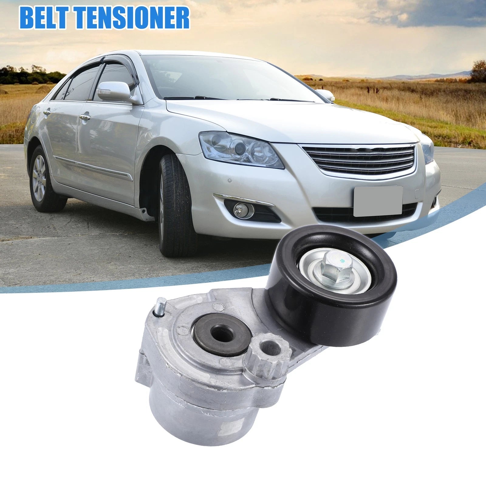 1 Engine Belt Tensioner Pulley Replacement for Chevrolet Sonic 1.8L (2012–2016)