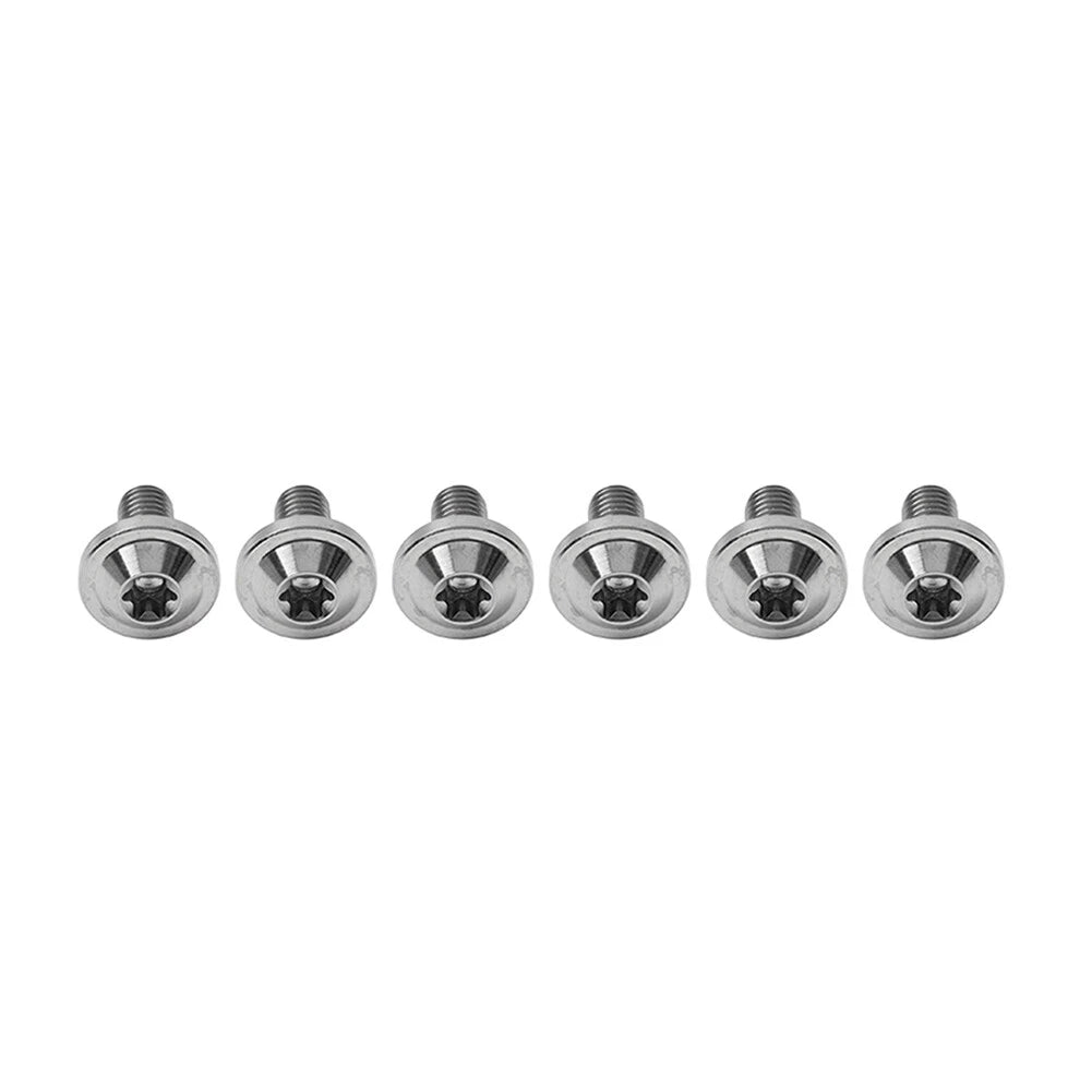 6pcs Alloy M6x10mm Torx Head Screws for Bike Motorcycle