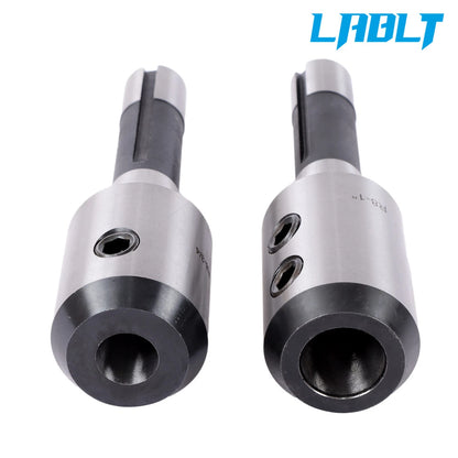 Set of 5 End Mill Holders for R8 (1/4", 3/8", 1/2", 3/4", 1")