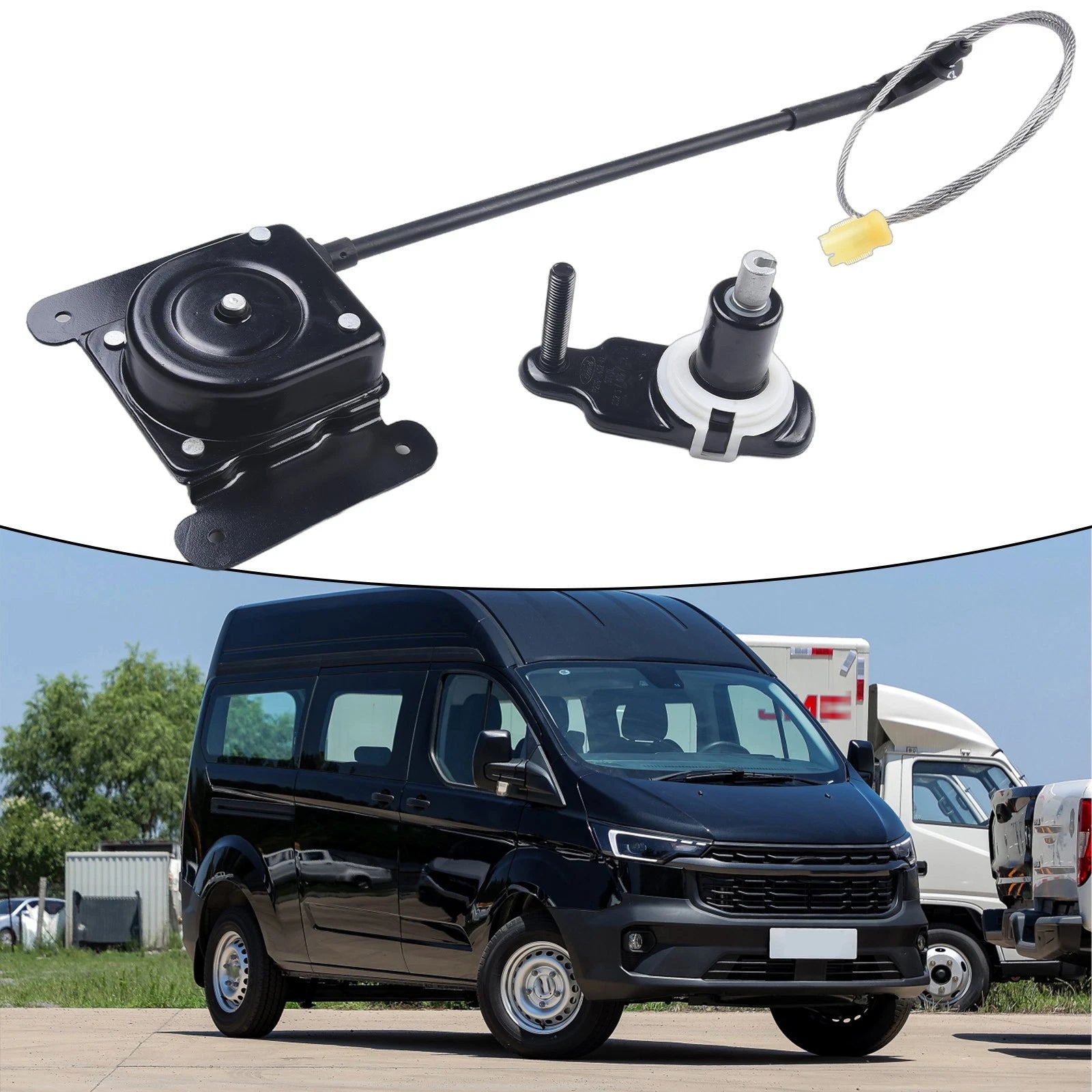 Mount Plate Carrier Winch Set for Ford Transit Custom (2012–2014)