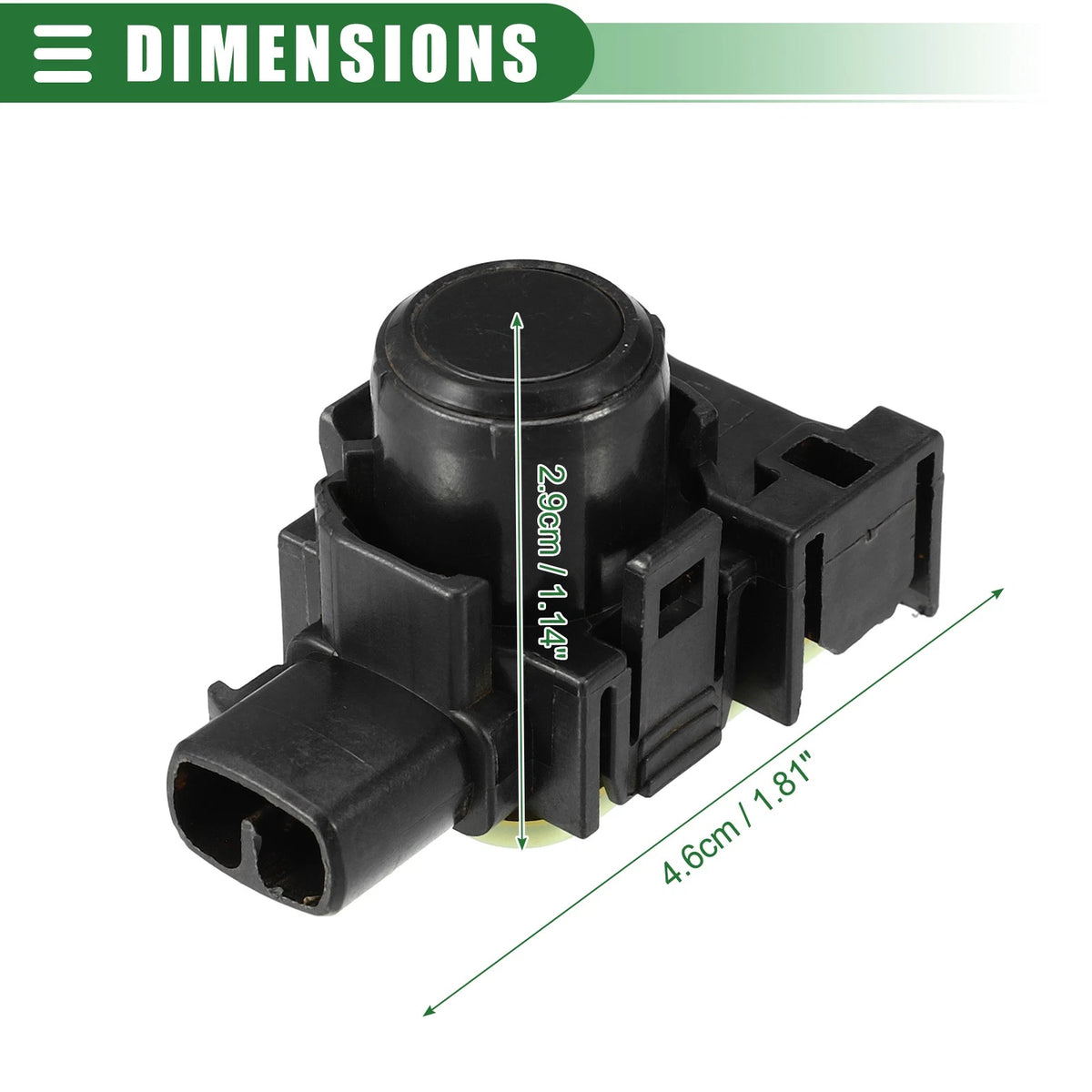 4X Rear Bumper Park Assist Object Sensor for Mazda CX-5 (2019–2023) No.KD4767UC1