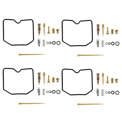 4x Carburetor Rebuild Kit Accessories Replace For Kawasaki KLR650 1987-2007 Carb