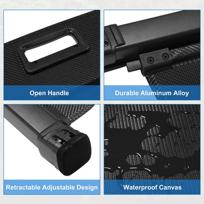 Retractable Cargo Cover for Toyota RAV4 (2019–2023) Black Trunk Shade