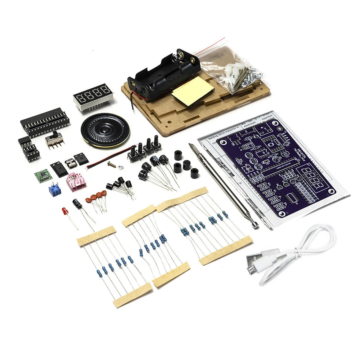 FM Radio Module Kit for DIY Projects (87-108MHz)