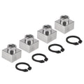 4X Insert Nut & Snap Ring Kit for Triton XT & LT (04414, 03400)