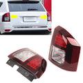 Pair Tail Light Brake Lamp w/Bulbs for Jeep Compass (2014–2017)