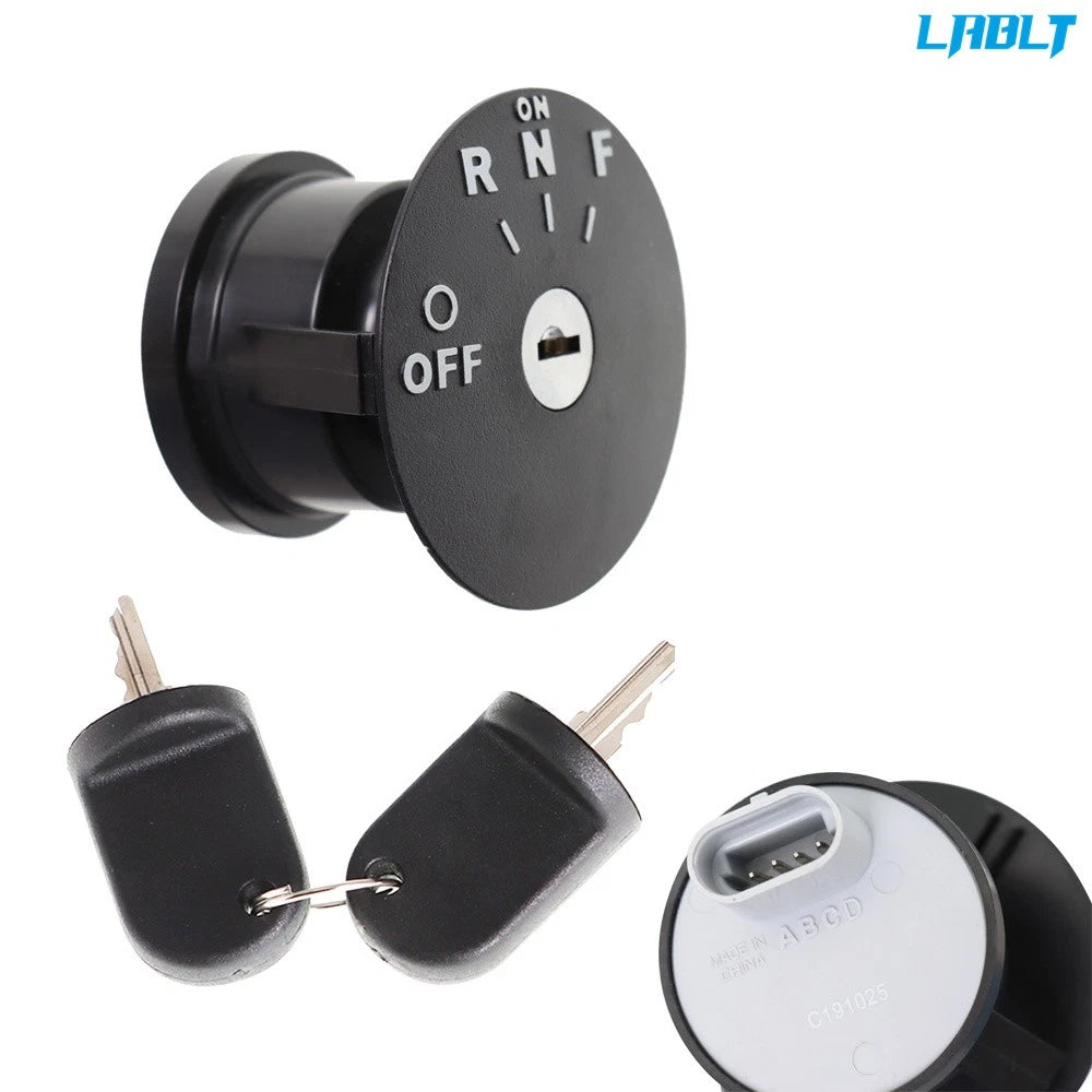 Ignition Key Switch & Keys for EZGO RXV (2008–Present)
