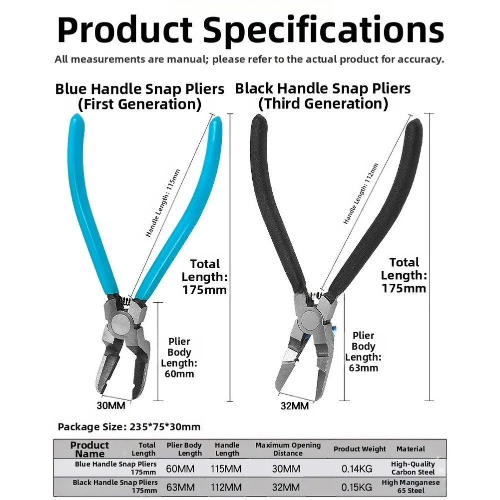 Multi Purpose Clip Pliers Tool for Car Door Trunk Interior Panel Fasteners