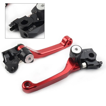 Brake Clutch Levers Pivot for Honda CRF250R CRF450R (2007–2022) RED
