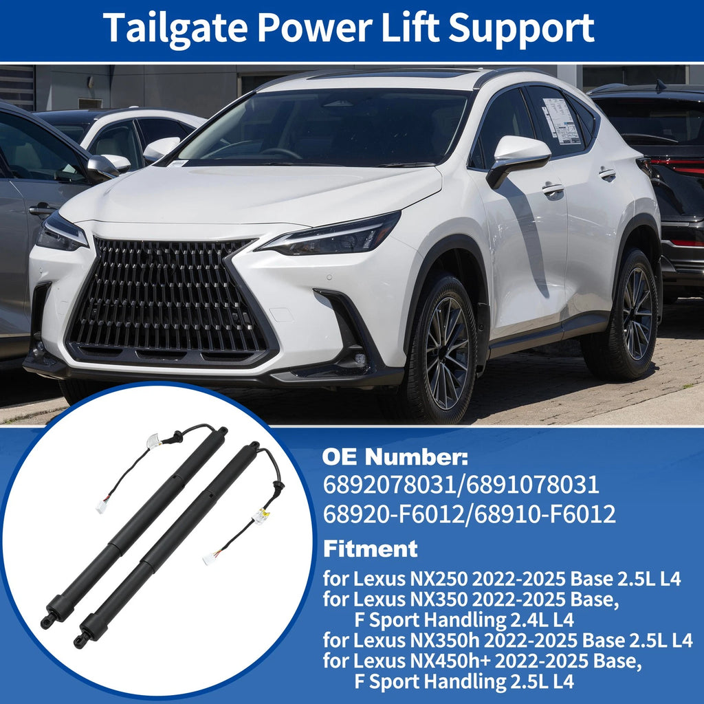 LH Tailgate Power Lift Support Replacement for Lexus NX250 NX350 (2022–2025)