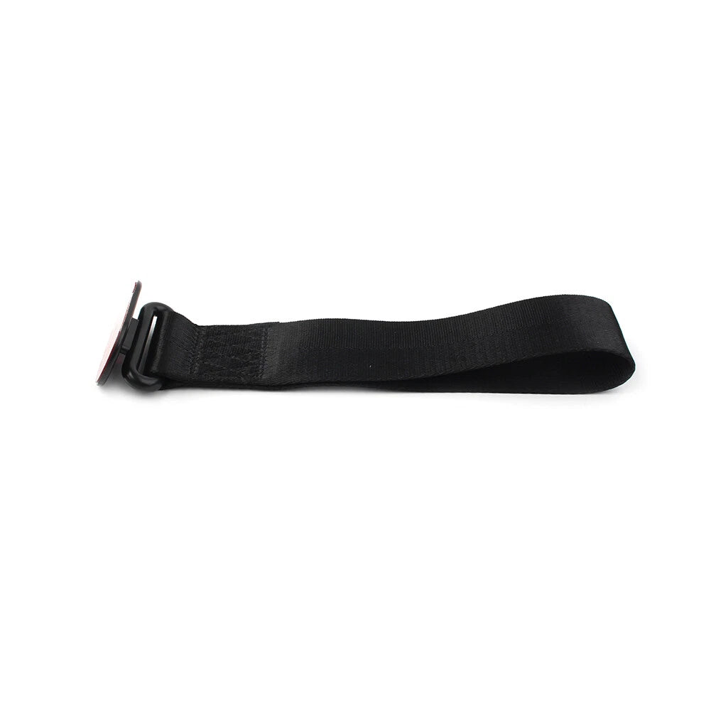 Tow Strap for Universal Car (2010–2023) - Black Towing Belt Rope Hook