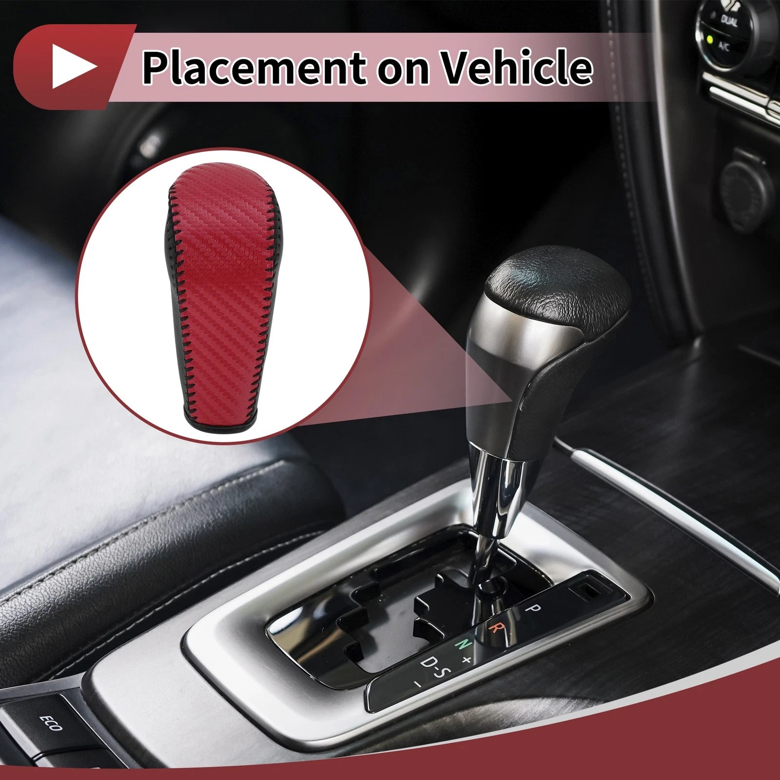 Gear Shift Knob Cover Replacement for BMW 3 Series E90 (2004–2012)