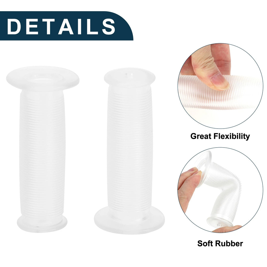 Handlebar Grips Protector 100mm Soft MTB End Grips for Bike 1 Pair (—)