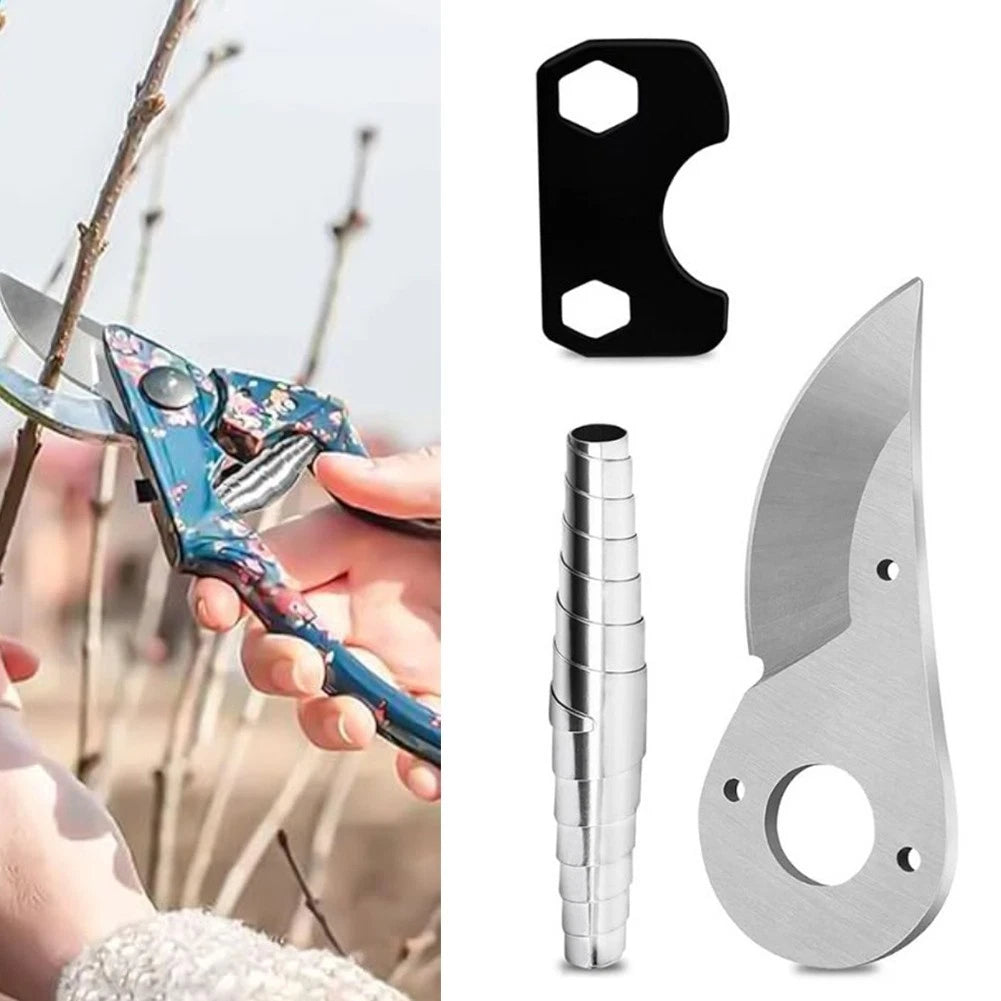 Pruner Replacement Kit for Manual Trimmers (Includes Blade, Spring, Key)