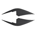 2X Carbon Look ABS Front Bumper Air Outlet Cover Trim for Toyota GR86 (2022–2025)