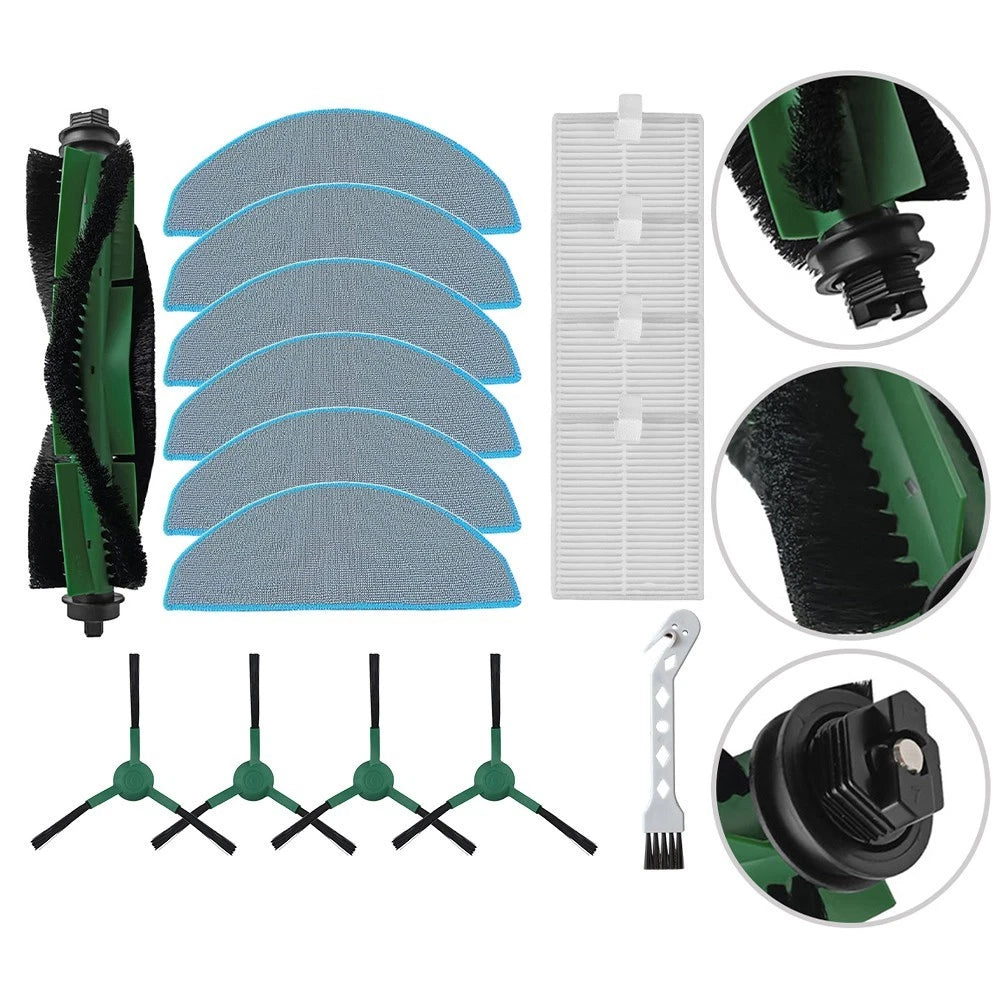 16pcs Replacement Kit for Roomba 105 Combo with Cleaning Brushes