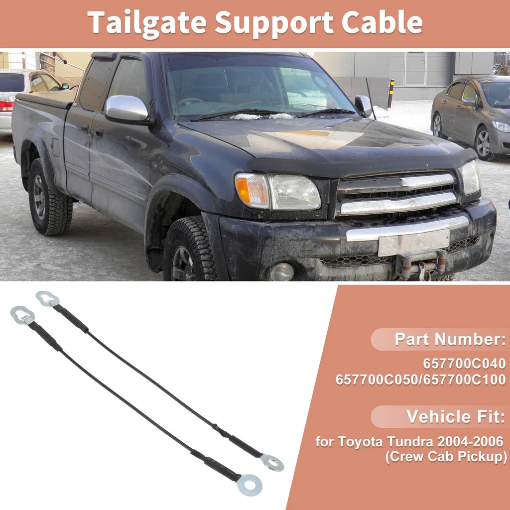Tailgate Support Cable Replacement for Toyota Tundra Crew Cab (2004–2006)