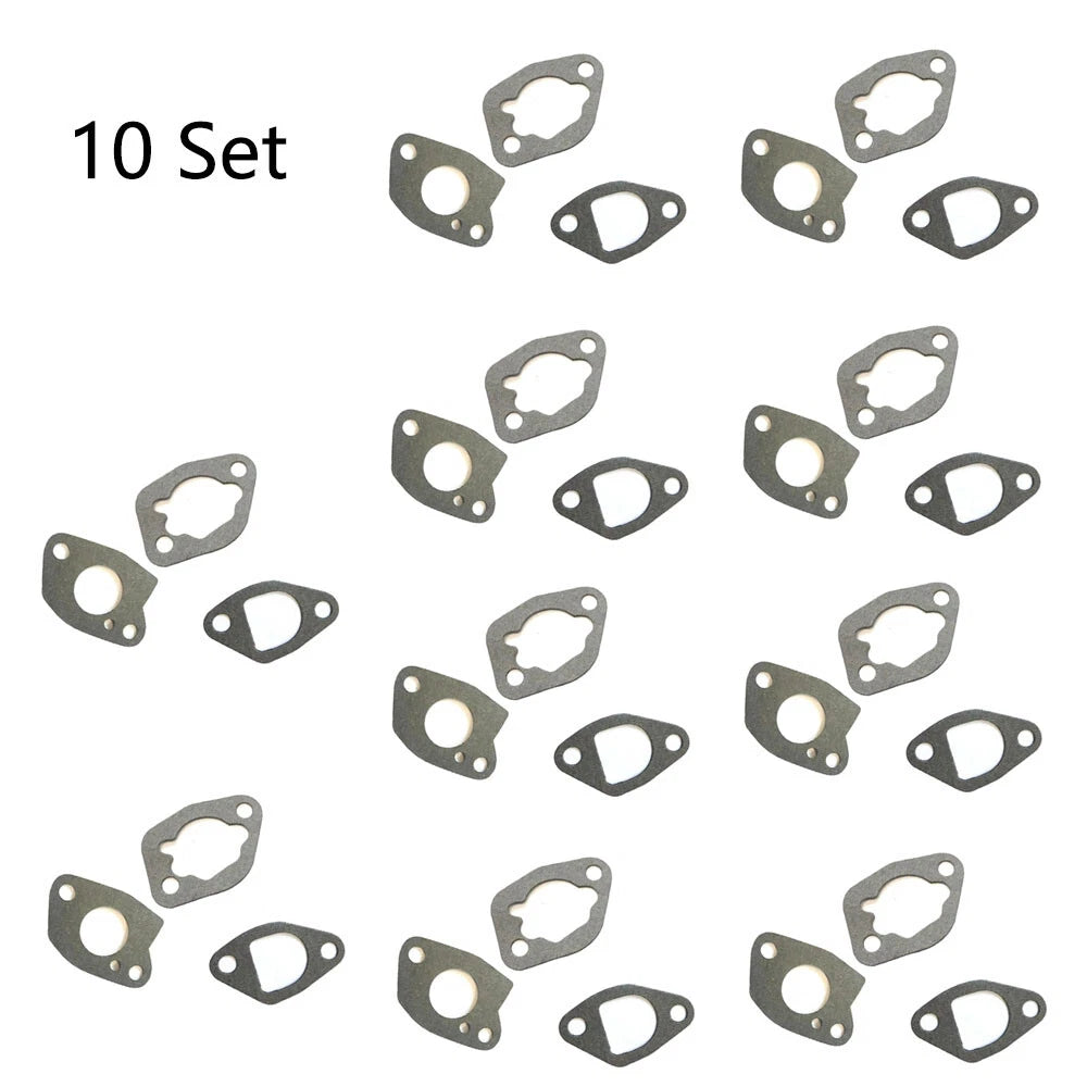 Set of 10 Carburetor Gasket Kit for Honda GX160 GX200 168F 170F